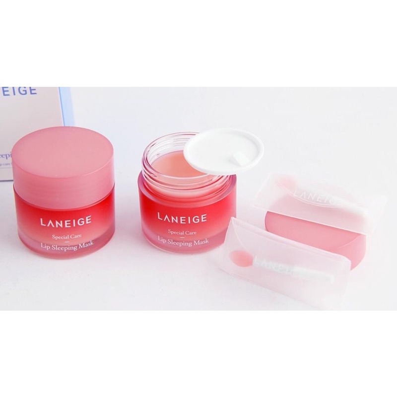 Mặt nạ ngủ môi Laneige dưỡng ẩm hồng môi Hàn Quốc fullsize 50g