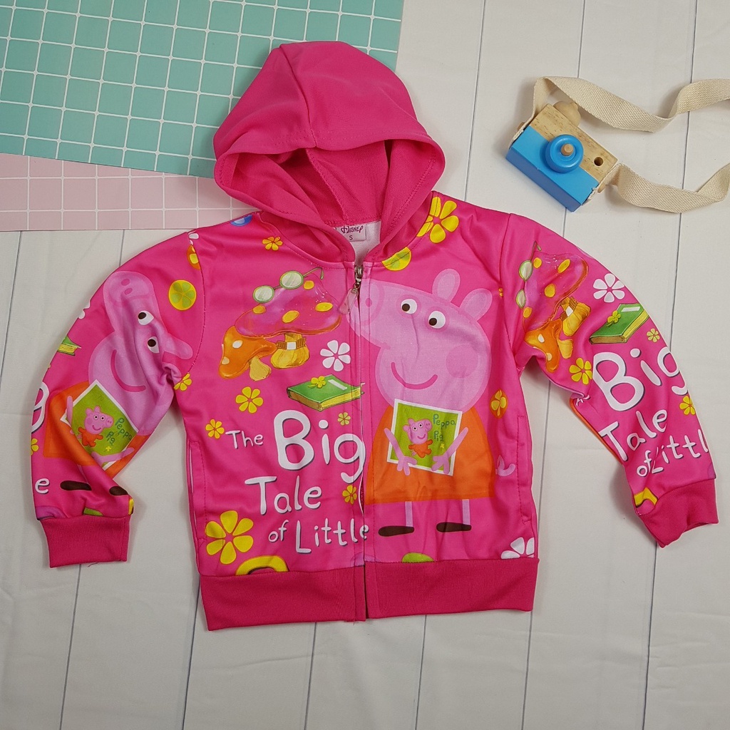 Áo khoác heo peppa cây nấm size đại