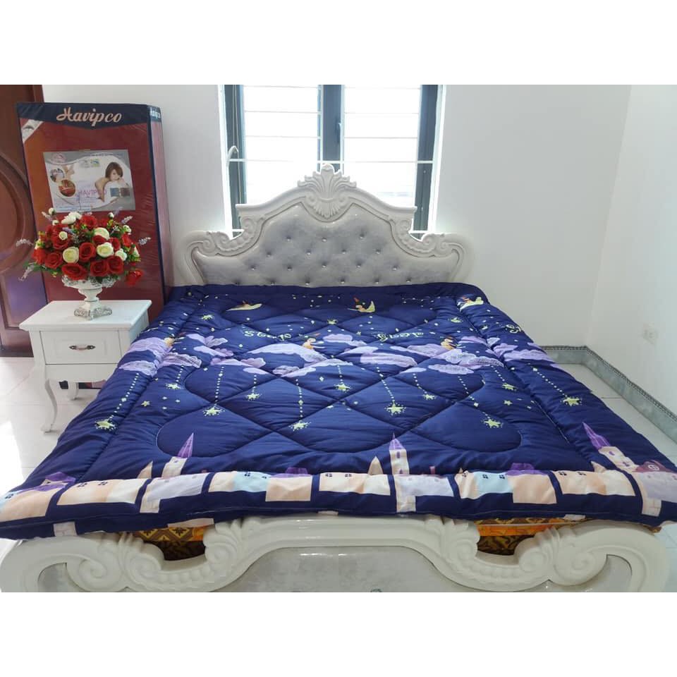 chăn phao siêu nhẹ poly nhiều hình 7