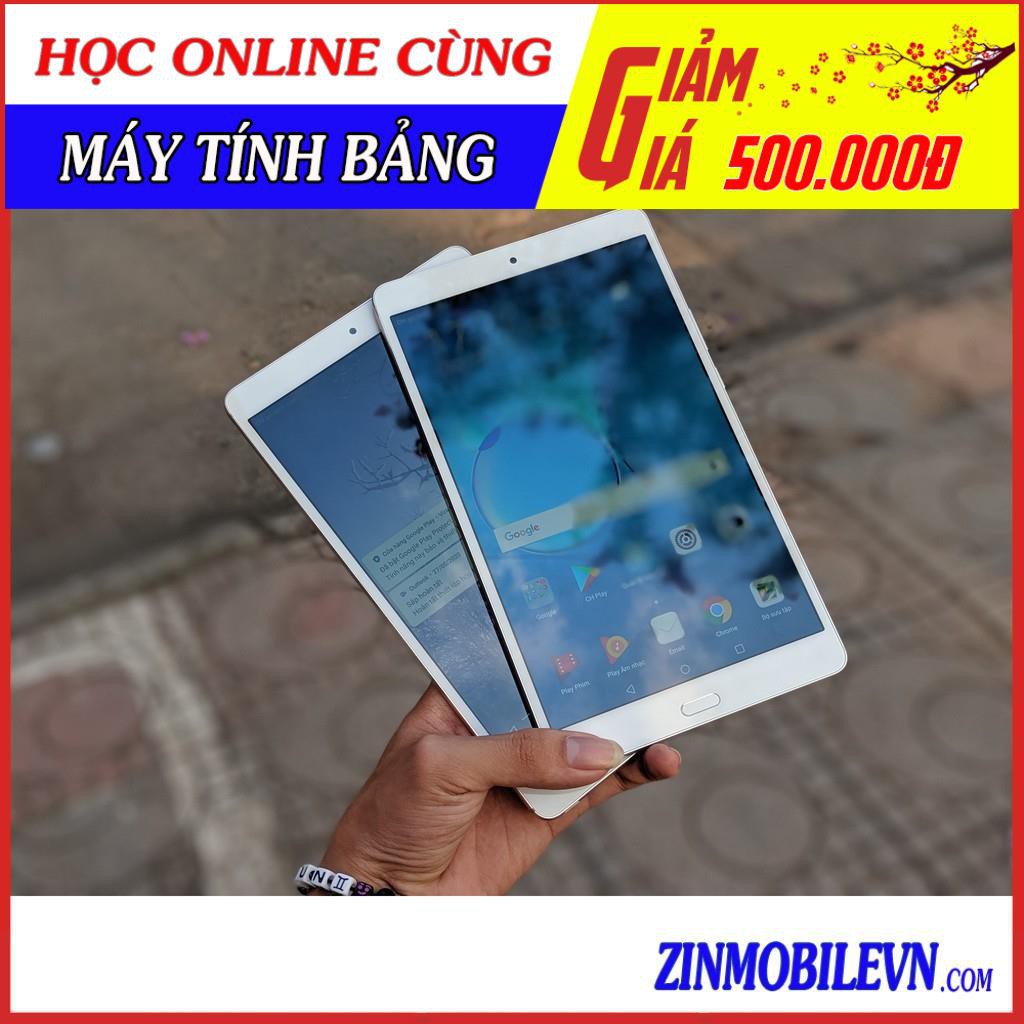 May Tinh Bảng Huawei M3 Dtab D01j Man Hinh 8 Inch 2k Ram 4g Van Tay Lte Loa Harman Kardon Takimart