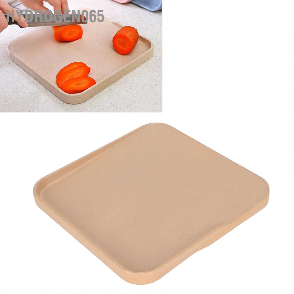 Hydrogen065 Kitchen Cutting Board Double Sided Anti Skid Leakproof High Safety BPA Free Eco Friendly Durable Small