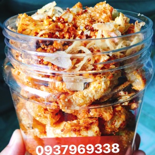 Hủ da heo chiên giòn chấy tỏi 200gr -60k