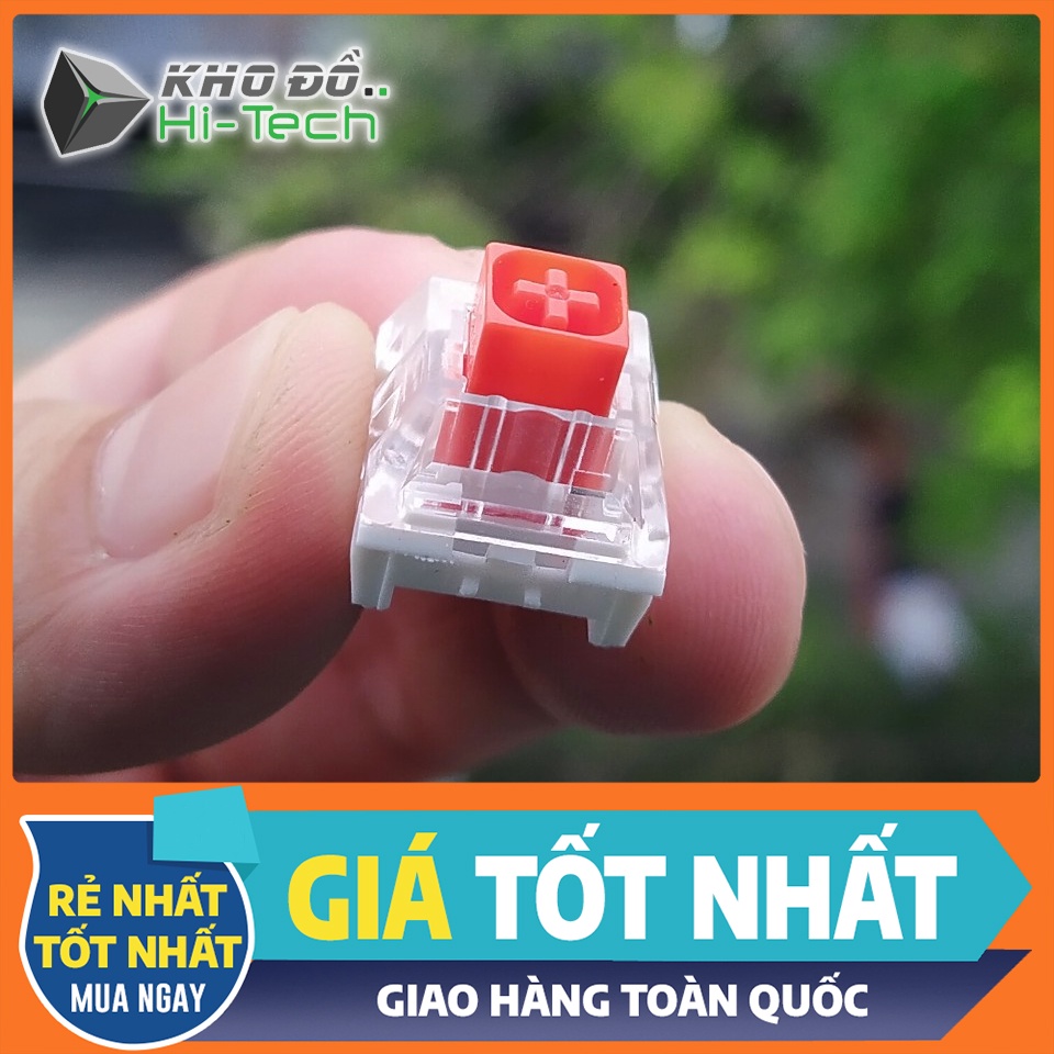 Switch Kailh Box Red đã lubed mượt mà xuyên led 💖 𝘍𝘳𝘦𝘦𝘴𝘩𝘪𝘱 💖 Chống nước, chống bụi, không cấn keycap Cherry
