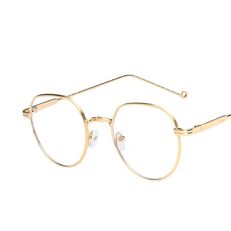 Mắt Kính Gọng Tròn Chống Ánh Sáng Xanh Thời Trang Cá Tính Cho Nam Nữ