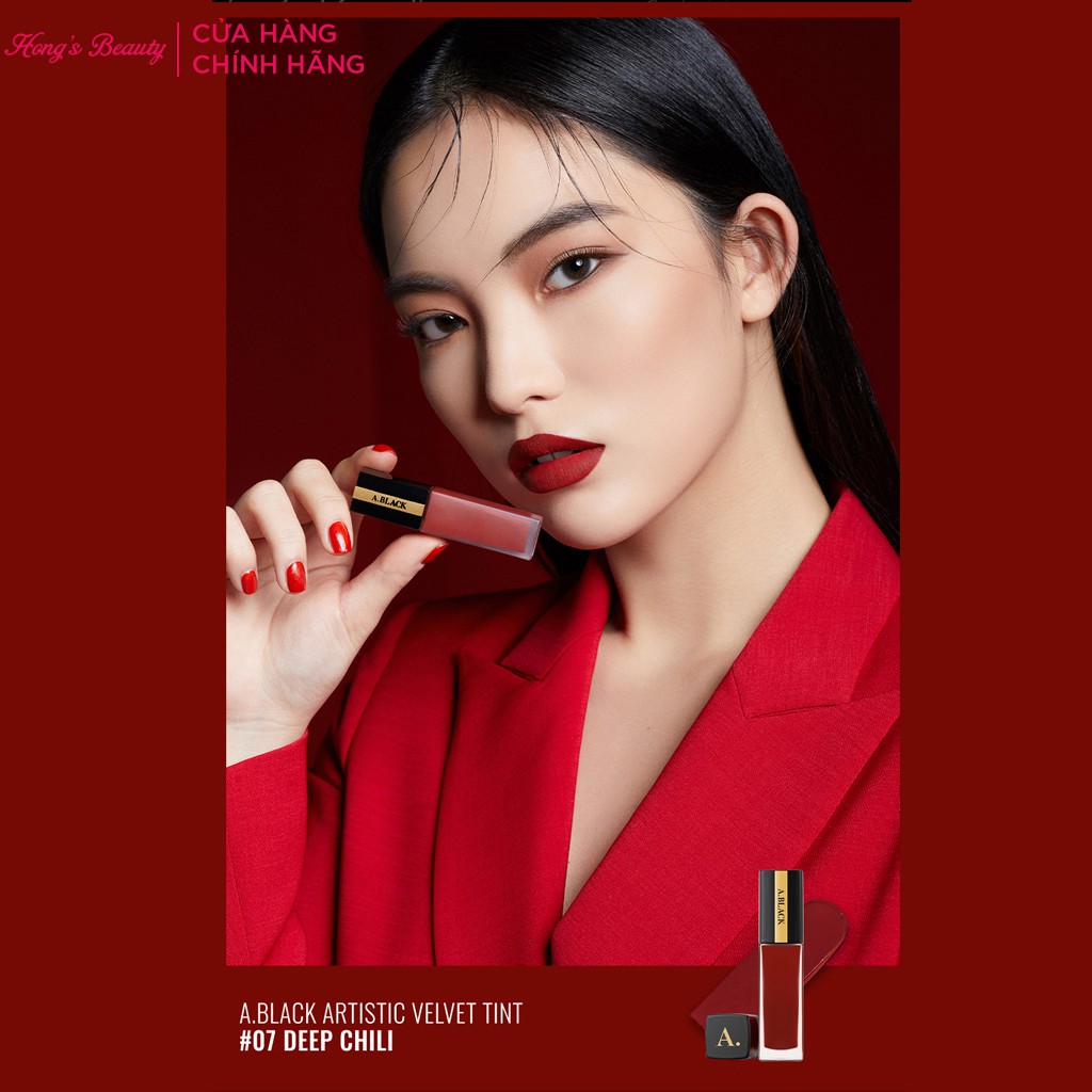 Son kem A Black Artistic V.elvet Tint lên màu đẹp, có dưỡng - HONGS BEAUTY | BigBuy360 - bigbuy360.vn