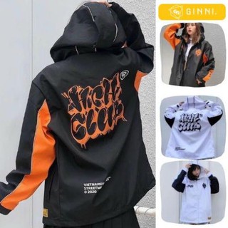 Áo khoác dù mẫu mới unisex hình thật nam nữ đều mặc được HighClub