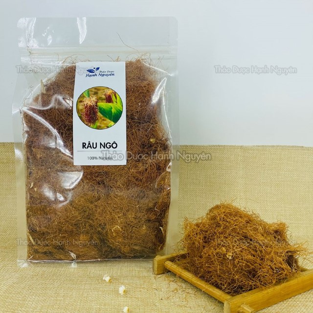 200g Râu Ngô (Trà dâu ngô mát gan, thanh nhiệt, giải độc, lợi tiểu, chữa sỏi thận)