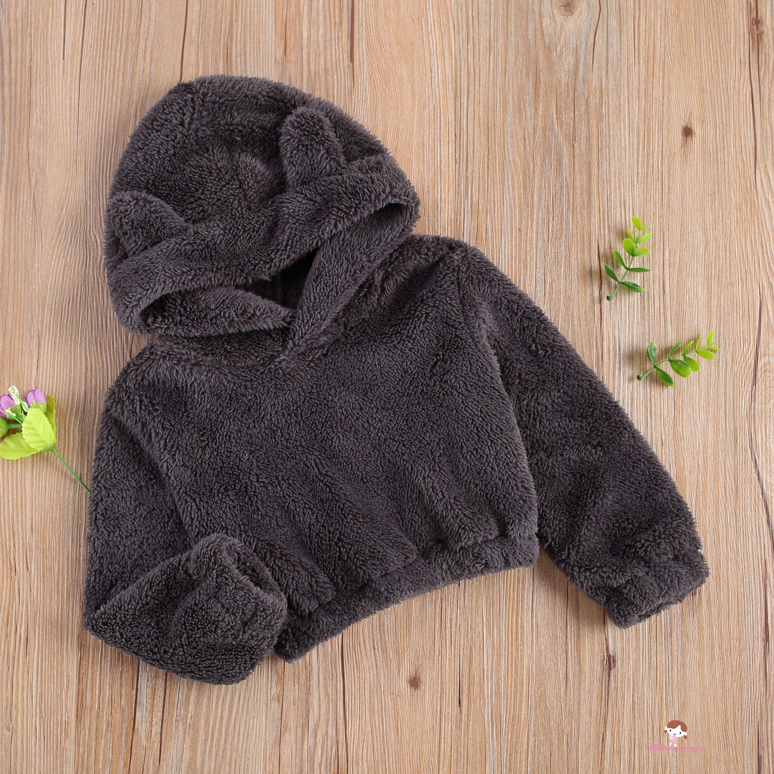 Áo Hoodies Có Nón Dài Tay Thời Trang Cho Bé Xzq7-2 - 7 Tuổi