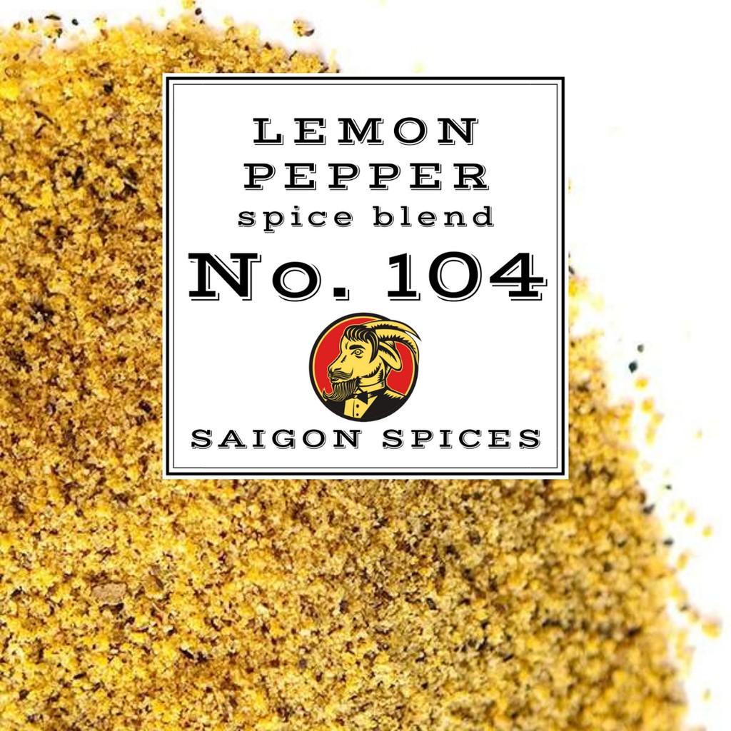Lemon Pepper - Muối Chanh Vàng SPICESUPPLY Việt Nam gia vị Hũ 120ml