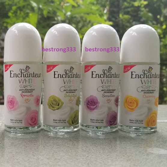 Lăn khử mùi trắng da Enchanteur Romantic/Sensation/Magic 50ml