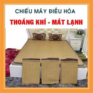 Chiếu điều hòa, chiếu mây 🎁TẶNG 2 VỎ GỐI🎁- Sợi Mây Tổng Hợp Cao Cấp, Chiếu Điều Hòa Thông Minh Thoáng mát.