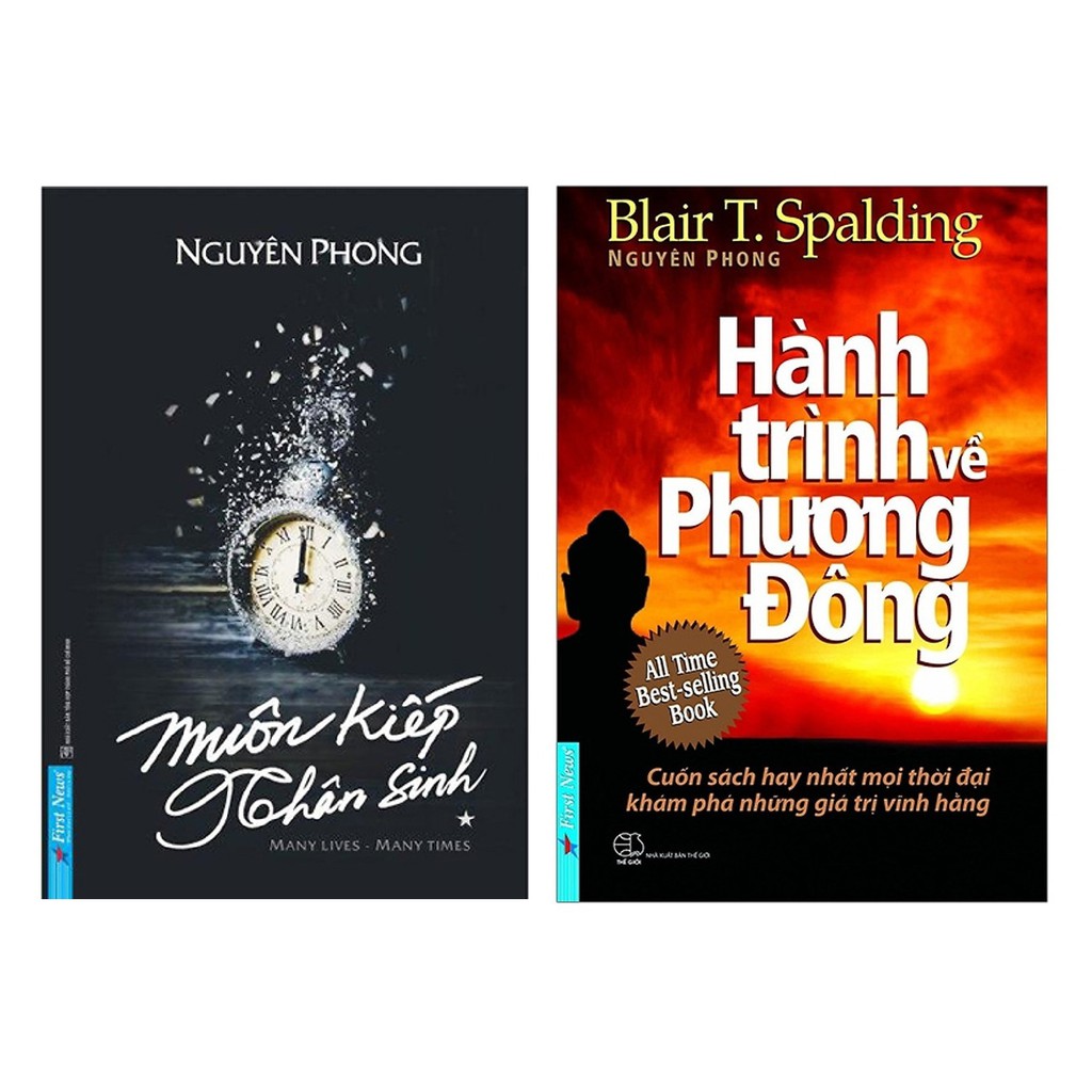 Sách - Combo Muôn Kiếp Nhân Sinh &amp; Hành Trình Về Phương Đông(Khổ Nhỏ) - Tặng Kèm Bookmark