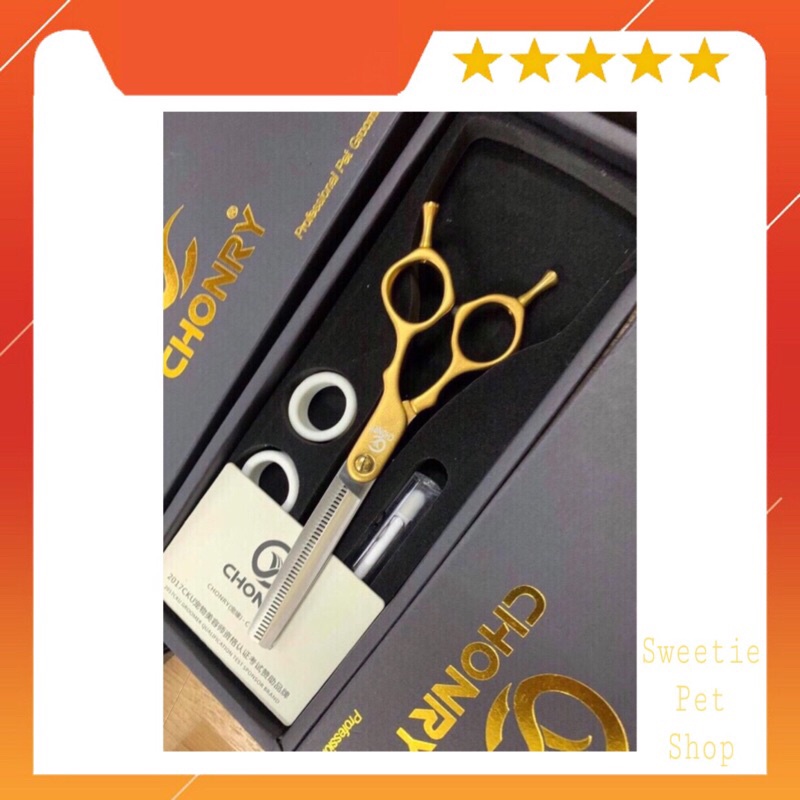 Kéo chuyên nghiệp cao cấp Chonry dành cho Spa (Grooming)