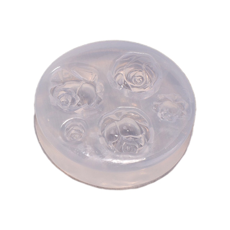 Sa 1 / 2 Khuôn Silicone Tự Làm Mặt Trang Sức Tiện Lợi