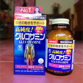 Date 2021 - Viên uống bổ xương khớp Glucosamine Orihiro Nhật Bản (authentic)