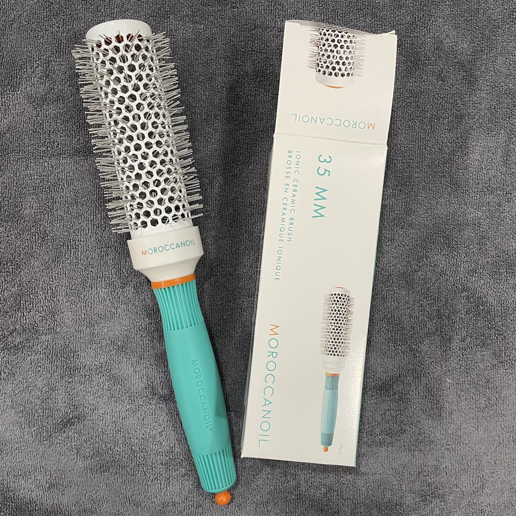 Lược tròn gốm sấy xoăn MOROCCANOIL CERAMIC Round Brush ( full size )