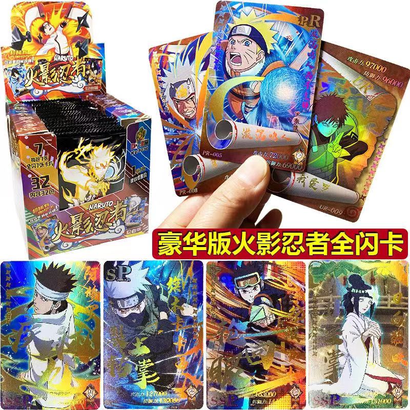 Bộ Thẻ Sưu Tập Nhân Vật Anime Naruto Dành Cho Trẻ