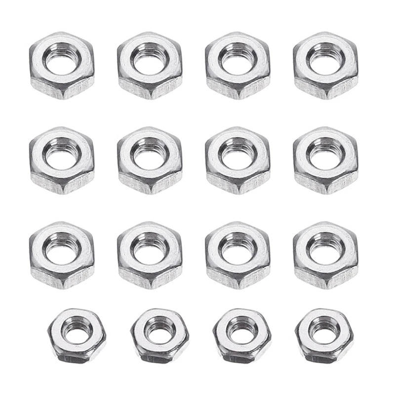 Bộ 50 Ốc Vít M2.5 Bằng Thép Không Gỉ Kèm Hộp Đựng