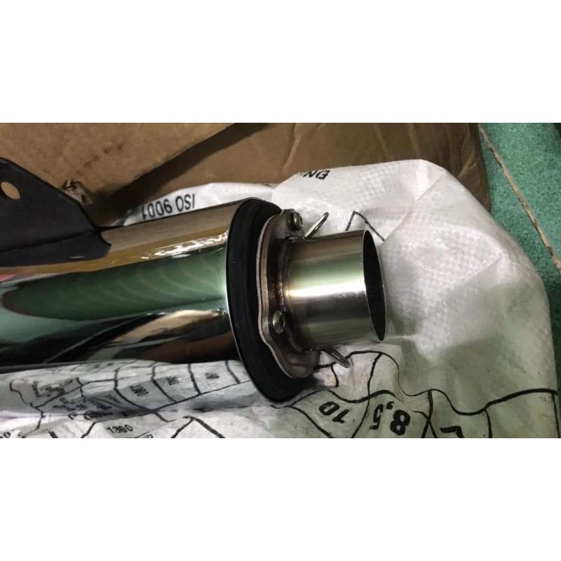 PÔ(BÔ,ỐNG XẢ)CBR CHỮ RL HỌNG 51 GIẢ ZIN XÀI CỔ 2 KHÚC( TẶNG KÈM 2 LÒ XO)