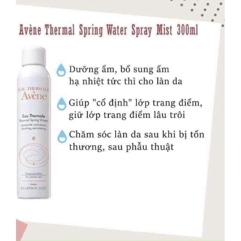 Xịt khoáng Avene chuẩn Pháp 300ml | WebRaoVat - webraovat.net.vn