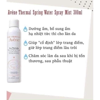 Xịt khoáng Avene chuẩn Pháp 300ml