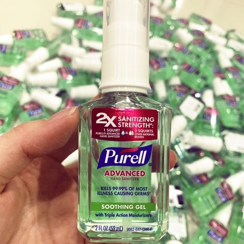 Gel rửa tay khô Purell Advanced Hand Sanitizer 2 oz 59ml (loại vòi bấm tiết kiệm)