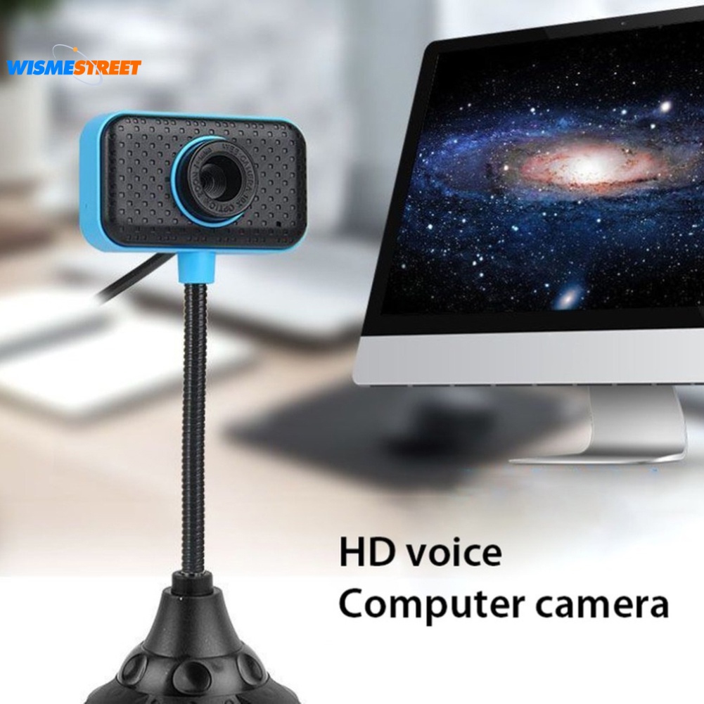 Webcam kỹ thuật số USB 2.0 480P kèm micro linh hoạt tiện dụng cho máy tính | BigBuy360 - bigbuy360.vn