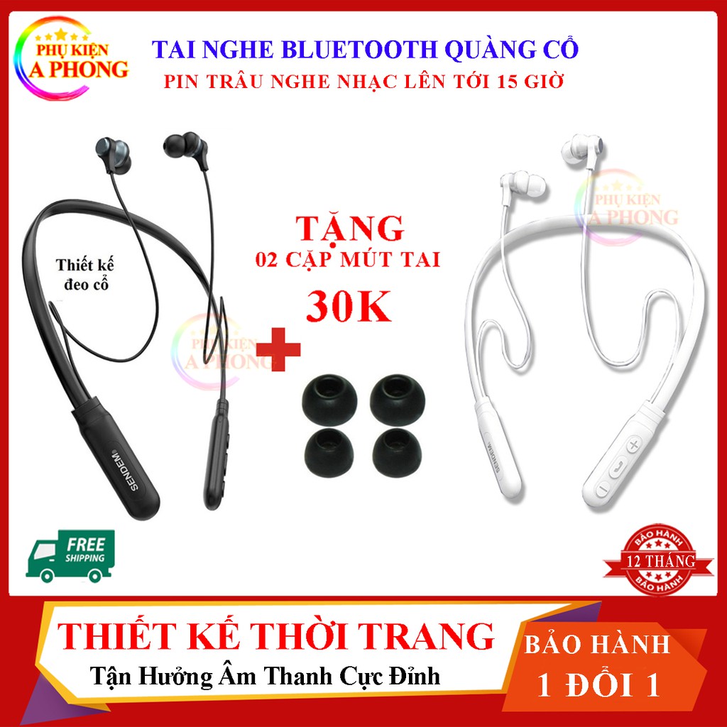 [Mua 5 cái Giá Sỉ] Tai Nghe Nhét Tai Bluetooth E35 Pin trâu 15 Tiếng - Hàng cao cấp - Bảo hành 12 Tháng 1 ĐỔI 1