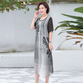 Váy đầm trung niên thiết kế cao cấp