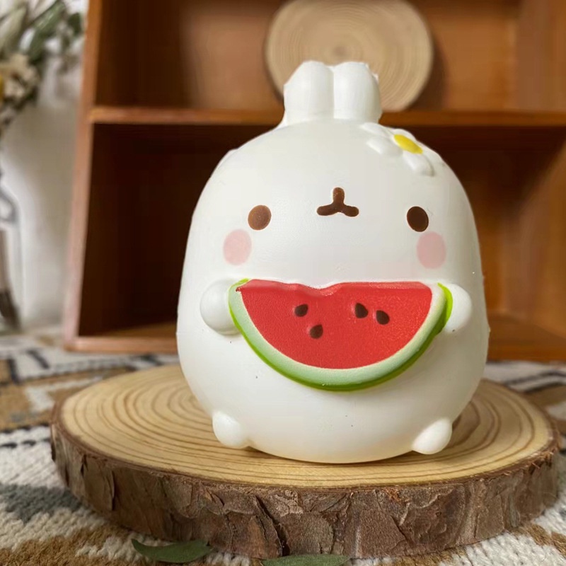 Mới Squishy Dẻo Cỡ Lớn | Đồ Chơi Xốp Squishy Giảm Stress Hình Thỏ bunny Dễ Thương Cho Bé