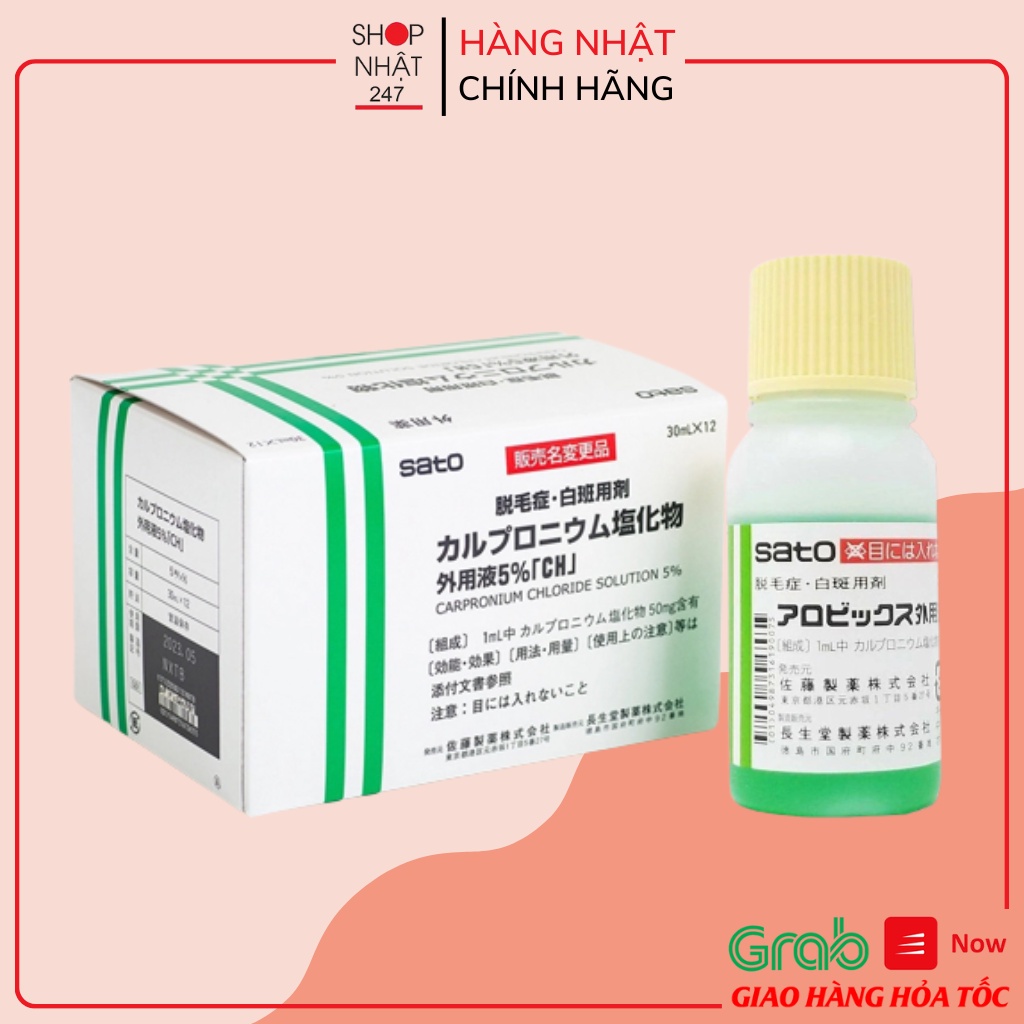 [Hỏa Tốc HN] Tinh chất kích thích mọc tóc Sato Arovics Solutions 30ml nội địa Nhật bản