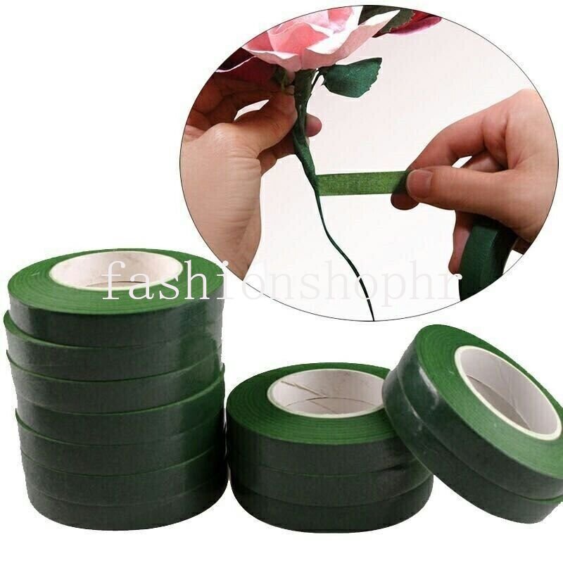 Cuộn Băng Dính 30 Yard 12MM Chuyên Dụng Cho Làm Hoa Giả