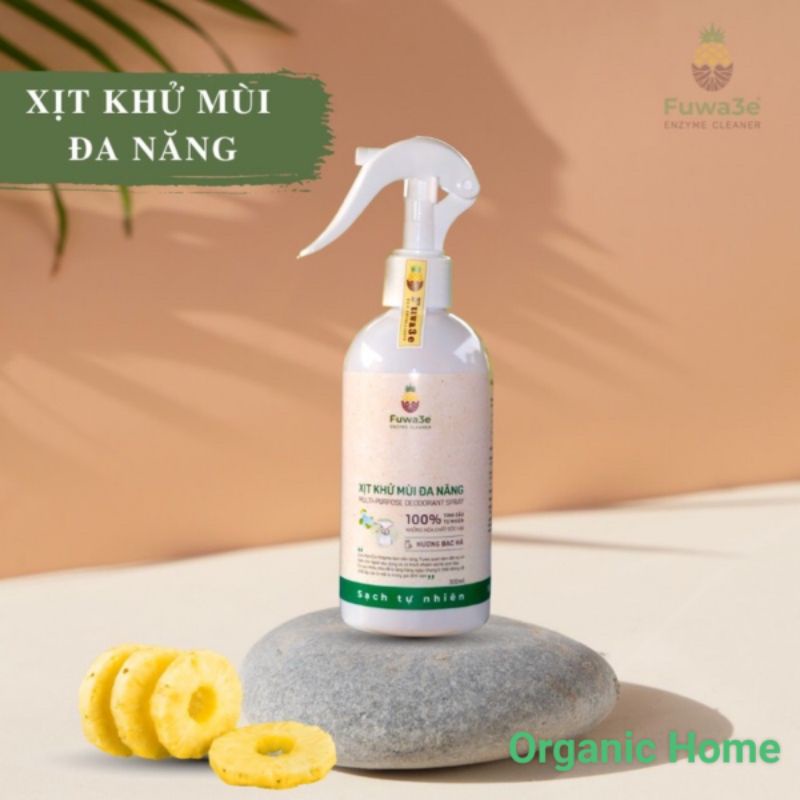 Xịt Khử Mùi Đa Năng Fuwa3e 300ml khử mùi phòng tủ quần áo xe hơi thú cưng