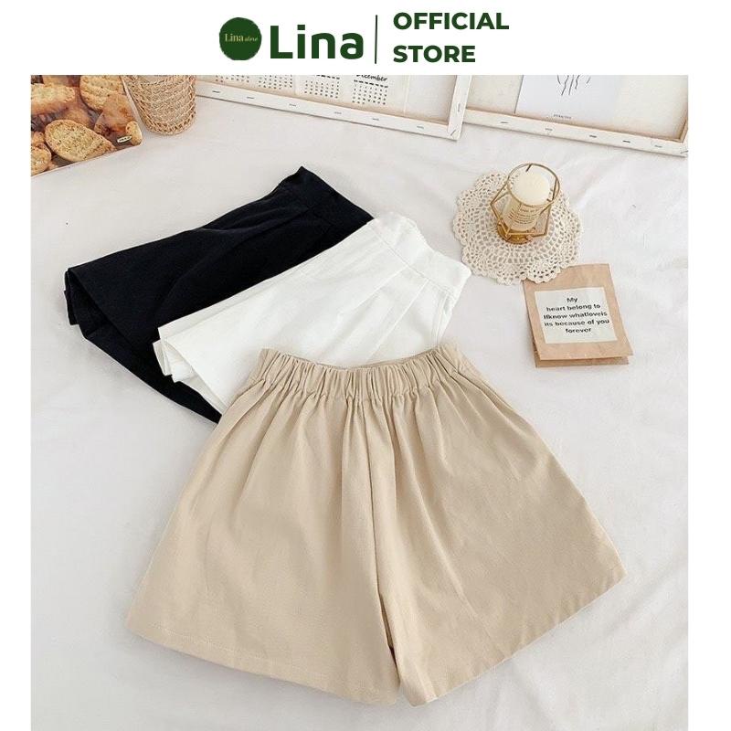 Quần Short Đũi_Quần Đùi Đũi Dáng Váy Siêu Hot LINASTORE 024