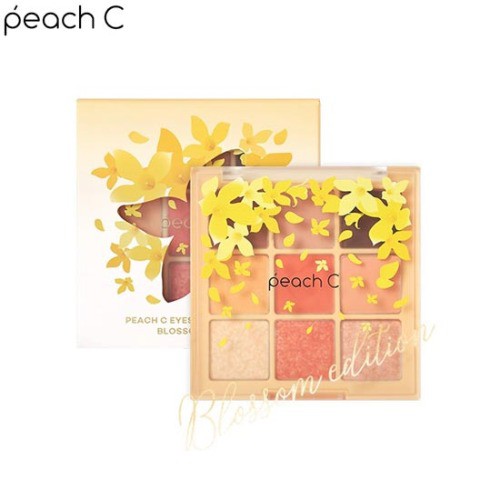 Bảng Phấn Mắt 9 Màu Siêu Xinh Peach C Eyeshadow Palette Blossom Edition 66g