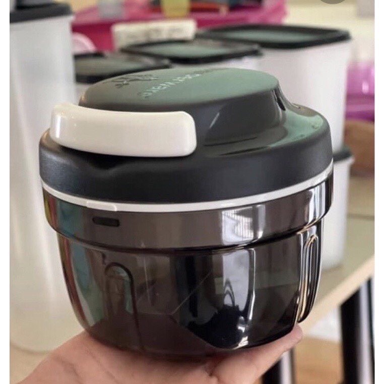 Dụng cụ xay thực phẩm Tupperware Turbo Chopper - Hàng chính hãng - Bảo hành trọn đời - Nhựa nguyên sinh, an toàn