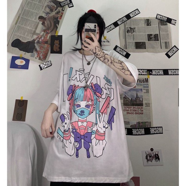 Áo thun tay lỡ Unisex Awesometee, áo phông form rộng ATL M377-30