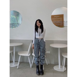 Áo croptop buộc dây ngực hàng thiết kế cao cấp siêu đẹp