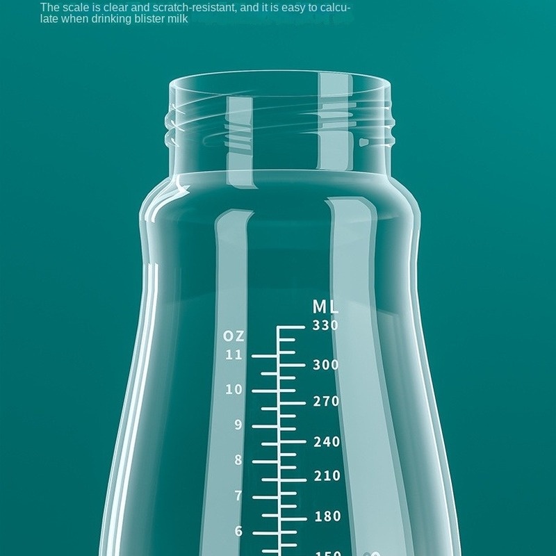 Bình Uống Nước Bằng Nhựa PP Đường Kính Rộng Có Tay Cầm GYLMY460 Cho Bé Sơ Sinh