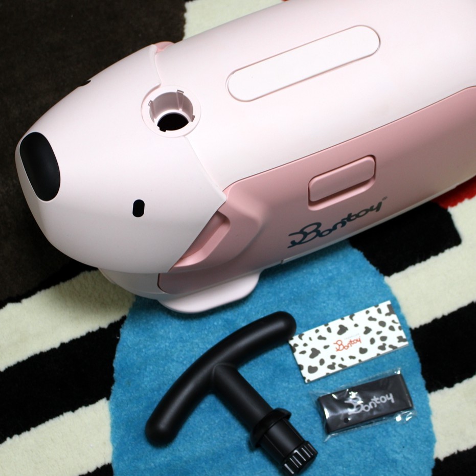 Valy xe kéo Bontoy_ chó Jolie hồng