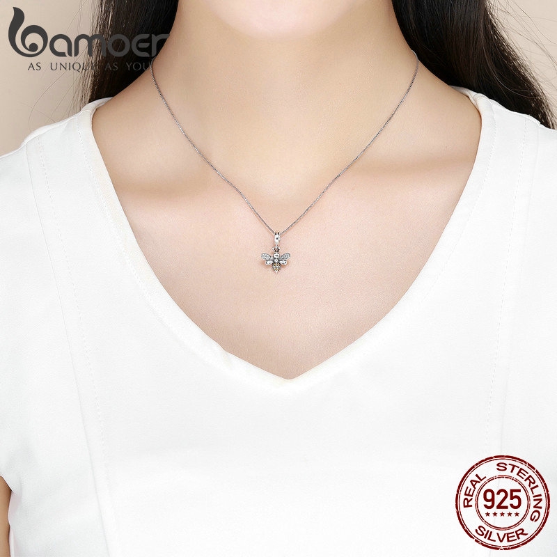 Phụ Kiện Mặt Bamoer Đính Đá Pha Lê Sang Trọng Dùng Tự Làm Lắc Tay Cho Nữ