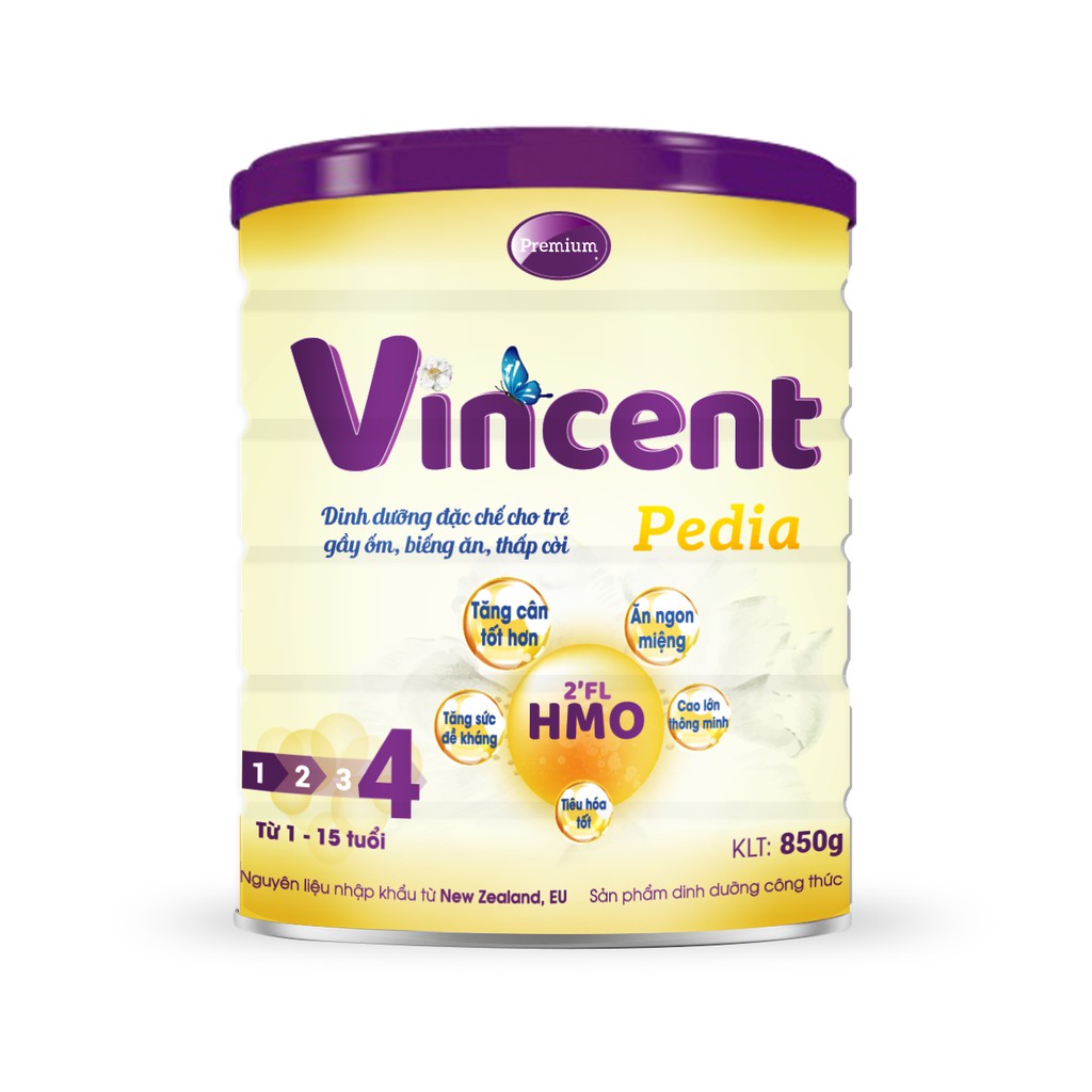 SỮA VINCENT PEDIA 900G