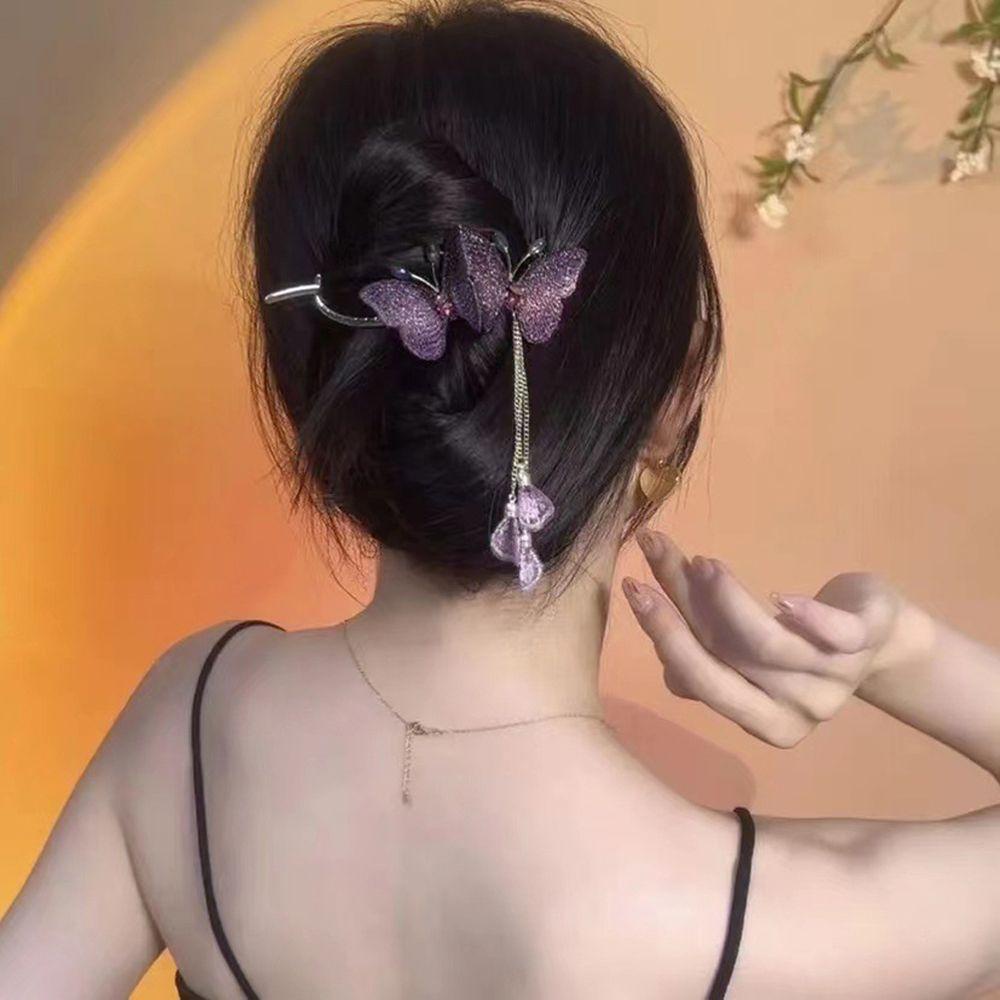 Kẹp Tóc Nữ Phối Tua Rua Phong Cách Pháp Ngọt Ngào WMES15H