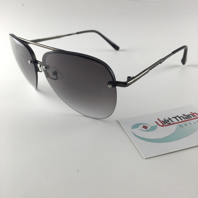 Kính không viền phi công màu sáng