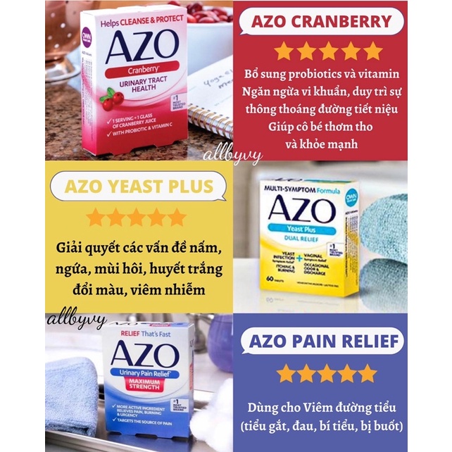 Allbyvy | Azo Cranberry cho cô bé