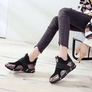 Giày thể thao nữ không dây quai ngang siêu độc đáo 2019 od4