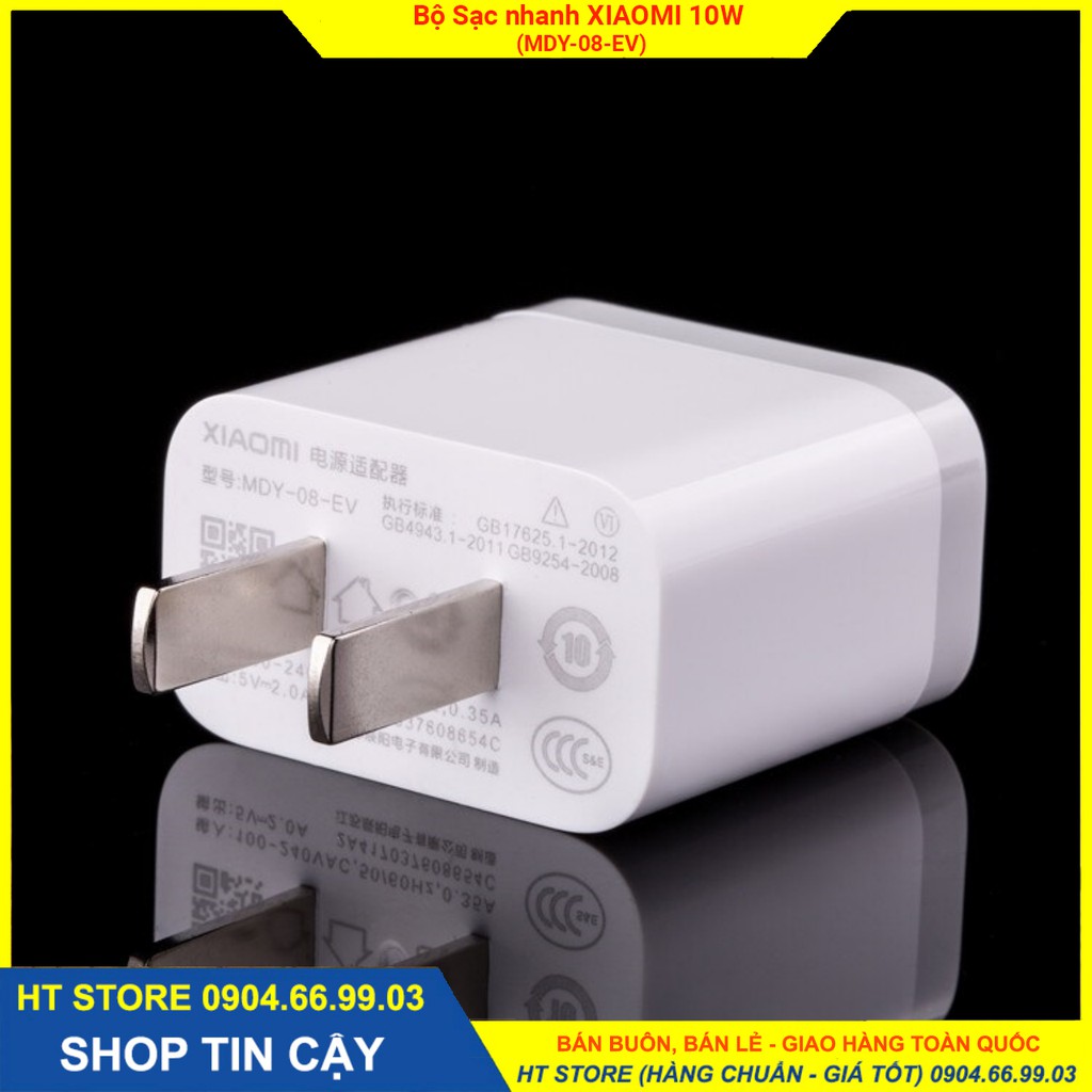 Bộ sạc nhanh Adapter XIAOMI 10W MDY-08-EV, cáp USB/Micro Chính hãng - BẢO HÀNH 6 tháng | WebRaoVat - webraovat.net.vn