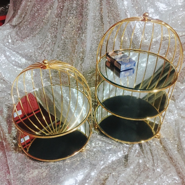 Khay bày mỹ phẩm trang điểm , bánh cup cake