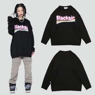 Áo len Made Extreme Rainbow In Blackair