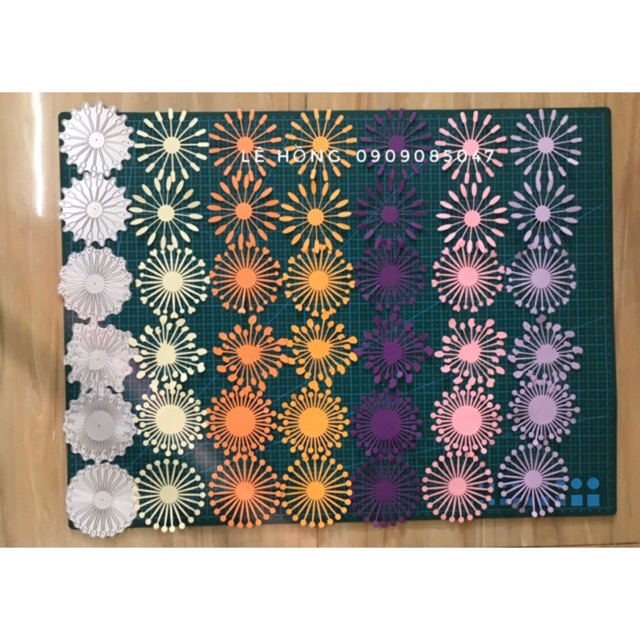 Set 6 khuôn  size 3,5 cm H95